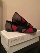 Geox Ballerine Wistrey Blu Navy - Bordeaux N. 36 Usate