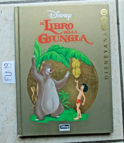 Libro della jungla disney - libro,
