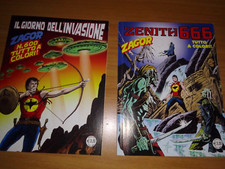 Lotto Zagor zenith n. 651 e n. 666 Bonelli ed.