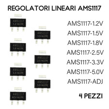 4 PEZZI regolatori di tensione
