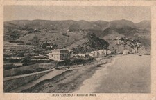 1936 MONTEROSSO Villini al Mare La Spezia Cartolina
