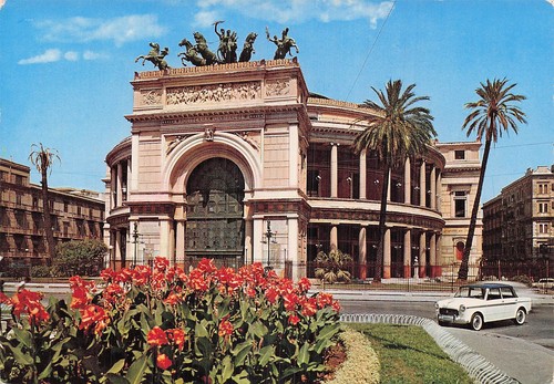 Italie palermo piazza ruggero - palermo,