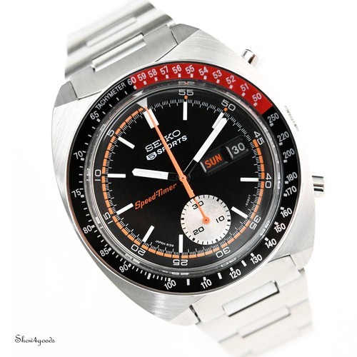 Seiko chrono speedtimer - speedtimer, "black