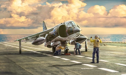 Harrier italeri 1410 - ✅av-8a,
