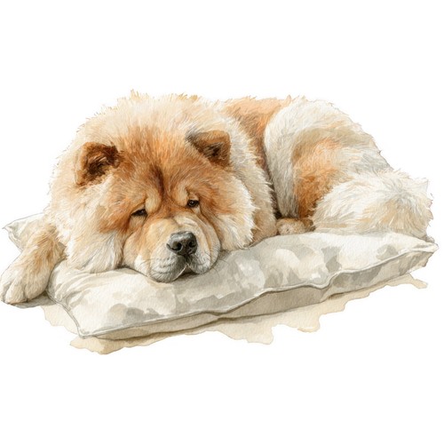 Adesivi chow - chow,