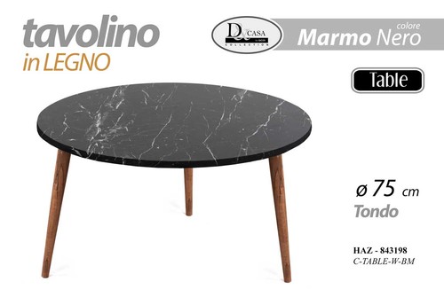 Tavolo tavolino tondo - tavolino, caffè