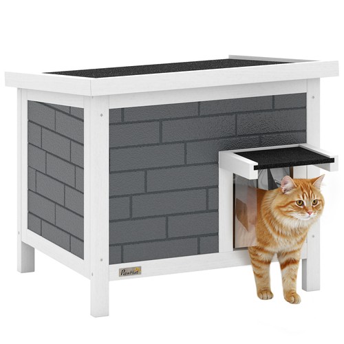 Pawhut casetta per gatti - pawhut,