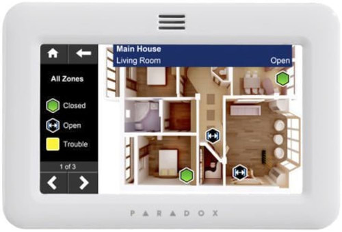 Paradox tastiera touch screen
