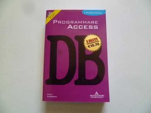 Manuale programmare access - access, db