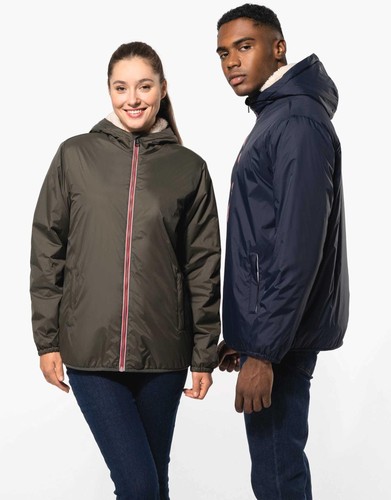 Giacca sherpa foderata unisex