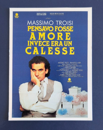 Cartolina pensavo fosse amore - cartolina,