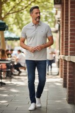 Polo Tommy Hilfiger beige