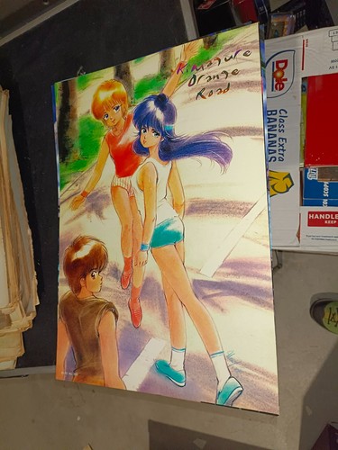 Poster vintage manga orange - poster,