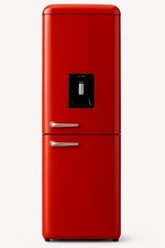Frigorifero STAYLUX Vintage con Dispenser Classe Energetica BCD-258VX+WDROSSO