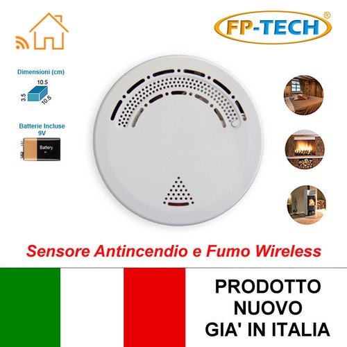 Sensore antincendio wireless - sensore,