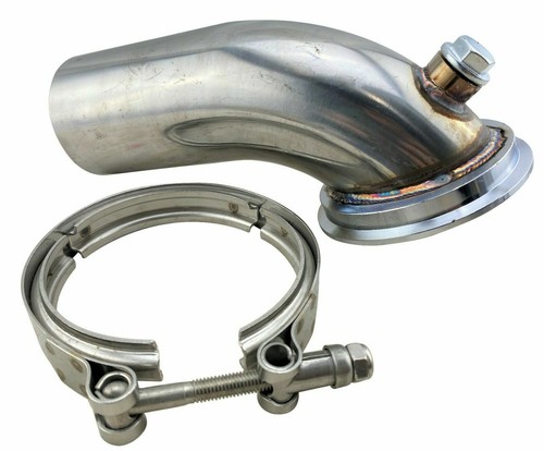 Low clearance downpipe - low, 4"
