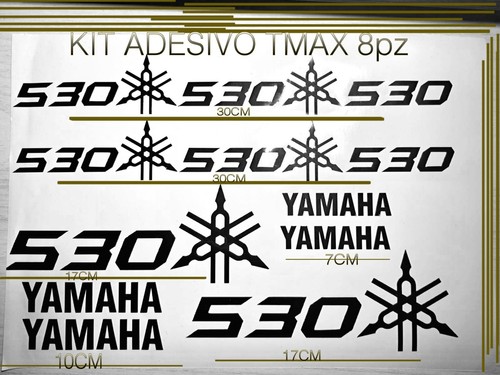 Kit adesivi 8pz yamaha - 8pz, tmax