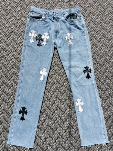 Jeans y2k personalizzati stile - jeans,