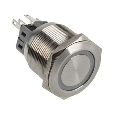 DimasTech PD065 Acciaio inossidabile 25 mm ID Azione Momentanea Colore Led