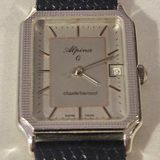Orologio Vintage Donna ALPINA "Claude Bernard" Swiss Made TANK 1970 "Form Watch"