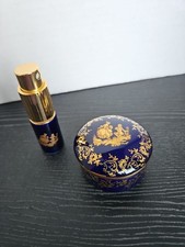 Scatola portagioie e bottiglia
