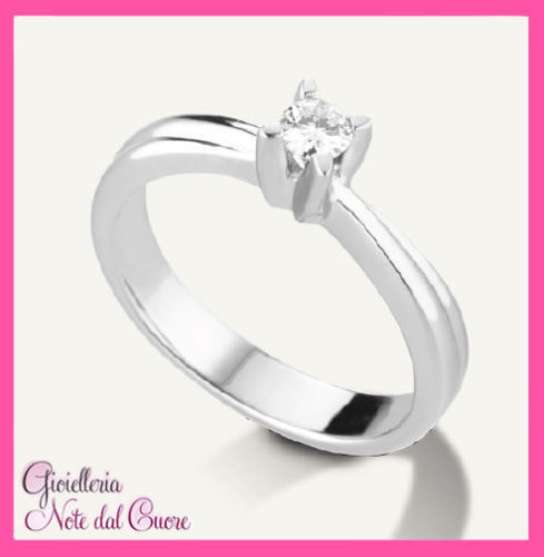 18k white gold ring - 18k,