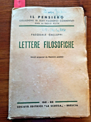 Lettere filosofiche cura - lettere,
