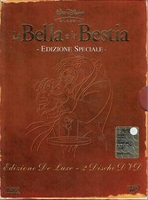 DVD La bella e la bestia edizione speciale deluxe ITA usato ed. Walt Disney B22