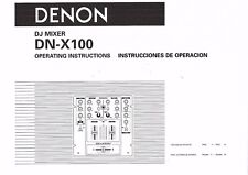 Denon manuale di istruzioni