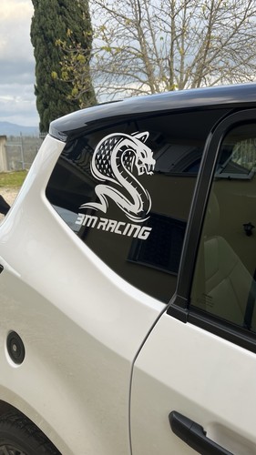 Coppia adesivi racing con - coppia,