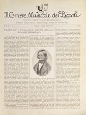 Rivista Artistica Internazionale - Il Corriere Musicale dei Piccoli N. 10 - 1929