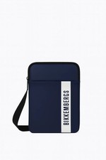 Borsa a Tracolla Bikkembergs Uomo – Blu Navy con Logo Verticale – Urban Style