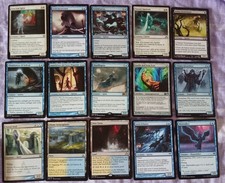 LOTTO 30 CARTE PER MAZZO COMMANDER SPIRITO / UW SPIRITS MAGIC MTG (Scuoticatene)