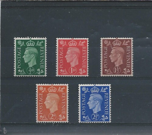 Kg6 1937 filigrana - gb-kg6, 1937-47