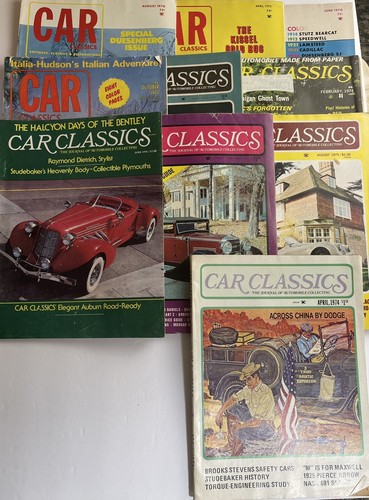 Car classics magazines - car,