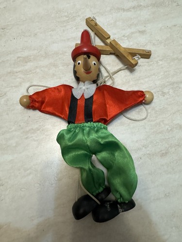 Pinocchio wooden toy lot - wooden,