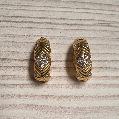 Orecchini antichi clip - , oro