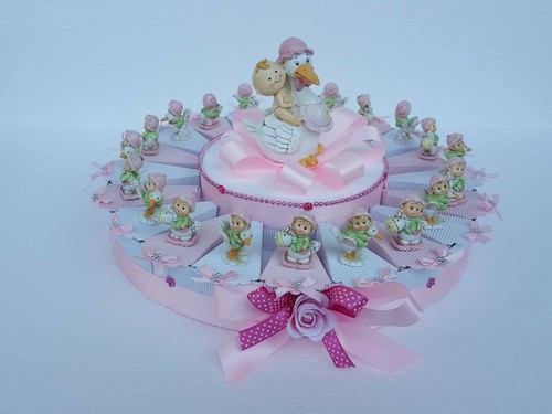 Torta bomboniere rosa - rosa, 20