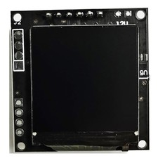 Analizzatore display spettro musicale LCD 1,3 pollici amplificatore MP3 livello audio5535