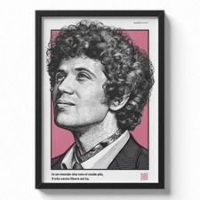 Poster lucio battisti - poster, qr