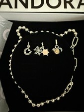 Collana pandora maglia link - collana,