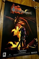 DRAKENGARD PLAYSTATION 2 PS2 VINTAGE PROMO STORE OFFICIAL POSTER 97×68