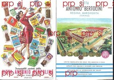 BERTOLINI REGINA MARGHERITA TORINO LIEVITO ESTRATTO THE CATALOGO ANNI 1960
