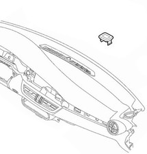 FCA Mostrina LED Luci Cortesia