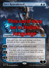 MTG JACE REAWAKENED 306 EXC - JACE, RISVEGLIATO - OTJ X IT - MAGIC