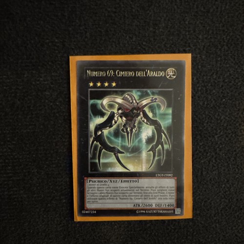 Carta ltgy numero 69 - yu-gi-ho,