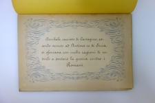 Calligrafia Album 16 Pagine Calligrafiche Esercizi Alfabeto Note Storiche 1860ca