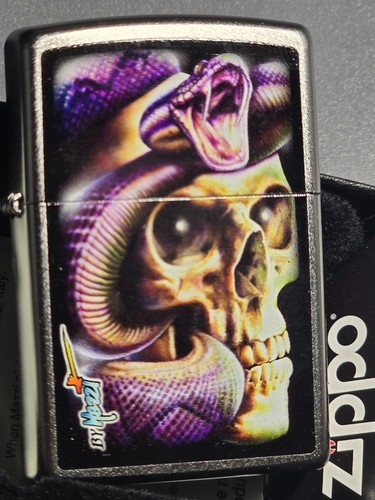 Accendino zippo mazzi teschio - accendino,