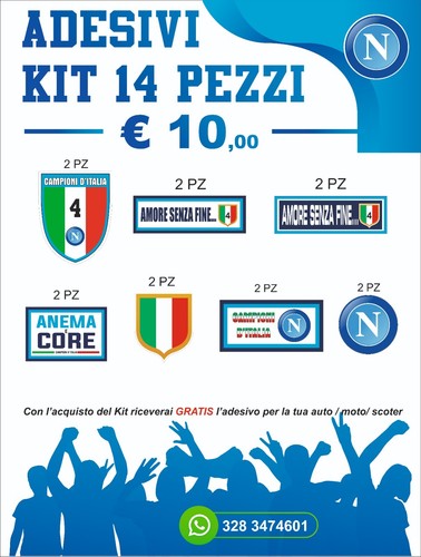 Adesivi kit napoli - kit,