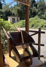 Cariola In Legno Di Castagno